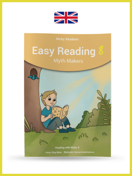 Easy English Reading 8 - Myth Makers (Read and Colour) (Kolay İngilizce Okuma - 8)