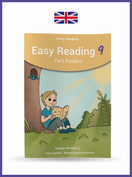 Easy English Reading 9 - Fact Finders (Read and Colour) (Kolay İngilizce Okuma - 9)
